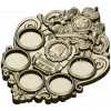 Imperial coin plaque 3D STL for CNC