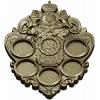 Imperial coin plaque 3D STL for CNC
