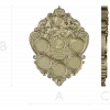 Imperial coin plaque 3D STL for CNC