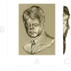 High-Relief Male Portrait 3D STL for CNC Milling