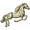 Рельефная 3D модель лошади в стойке - STL для ЧПУ