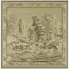 Лесная идиллия - рельефная панель в рамке (STL для ЧПУ)