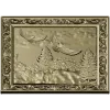 Лесная Серенада - панель в барочном стиле, 3D модель STL для ЧПУ