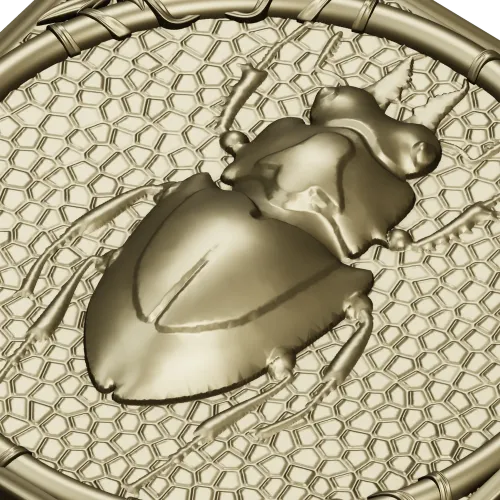 Scarab Relief Panel STL for CNC Milling
