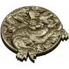 Hare Family Medallion - high-relief STL for CNC carving