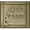 Барельеф "Городской фасад" - STL модель для ЧПУ