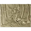Ivan Tsarevich and the Gray Wolf - High Relief Panel STL