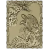 Панель-рельеф "Хищник и Дракон" - 3D модель STL для ЧПУ