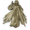 Divine Mercy Jesus - 3D STL Relief for CNC