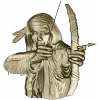 Native Archer Relief STL