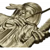 Native Archer Relief STL