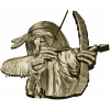 Native Archer Relief STL