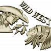 Wild West relief STL for CNC - Cowboy vs Native Chief