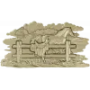 Horse & Saddle Bas-Relief - STL 3D model for CNC carving