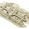 Horse & Saddle Bas-Relief - STL 3D model for CNC carving
