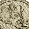 Рельефный медальон "Вепрь" - 3D модель STL для ЧПУ