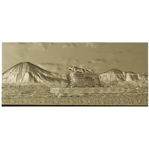 Камчатская панорама - 3D панно для ЧПУ в формате STL