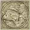 Carp Medallion 3D model in STL for CNC