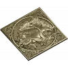 Carp Medallion 3D model in STL for CNC
