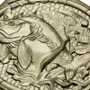 Carp Medallion 3D model in STL for CNC