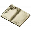 Книга с розами - 3D модель STL для ЧПУ