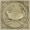 Crab Medallion Relief - STL 3D model for CNC
