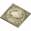 Crab Medallion Relief - STL 3D model for CNC