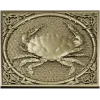 Crab Medallion Relief - STL 3D model for CNC