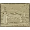Kremlin Embankment bas-relief - STL 3D model for CNC carving
