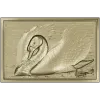 Лебединая грация - панно в рельефе (STL)