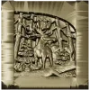 Woodland Elk - high-relief STL panel for CNC
