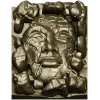 Лик в камнях - высокорельефная 3D модель STL для ЧПУ
