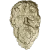 Green Man Oakleaf Relief STL for CNC