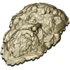 Green Man Oakleaf Relief STL for CNC