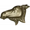 3D модель головы лося в формате STL для фрезеровки ЧПУ