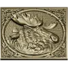 Лось в медальоне - 3D модель STL для ЧПУ