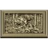 Лось и собаки - 3D модель в формате STL для ЧПУ