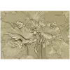 Lotus Pond Relief - detailed STL 3D model for CNC carving