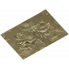 Lotus Pond Relief - detailed STL 3D model for CNC carving
