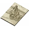 Galloping horse relief STL for CNC