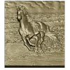 Galloping horse relief STL for CNC
