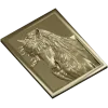 Horse Head Relief Plaque STL for CNC