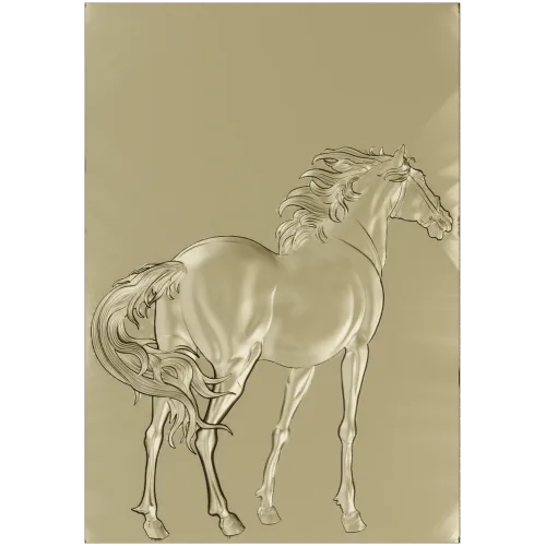 Stallion Relief STL for CNC