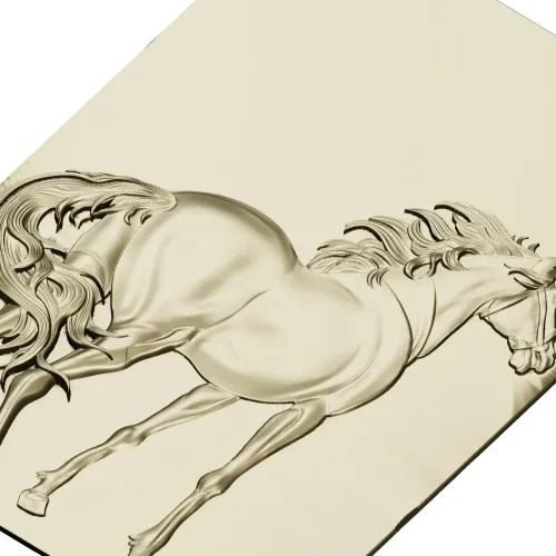 Stallion Relief STL for CNC