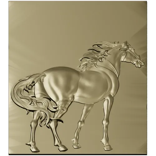 Stallion Relief STL for CNC