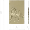 Galloping Horse - high-relief STL 3D model for CNC milling