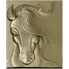 Horse head bas-relief STL for CNC milling, 3D model stl