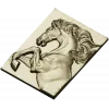 Рельефная панель "Лошадь в прыжке" - STL для ЧПУ