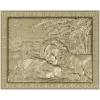 Львы на отдыхе - рельефное панно в формате STL для ЧПУ