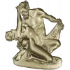 Classical High-Relief "Eternal Embrace" - 3D STL Model for CNC